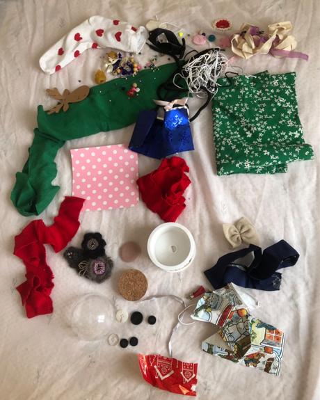 Maxi balík vecí na tvorenie - celá taška, 