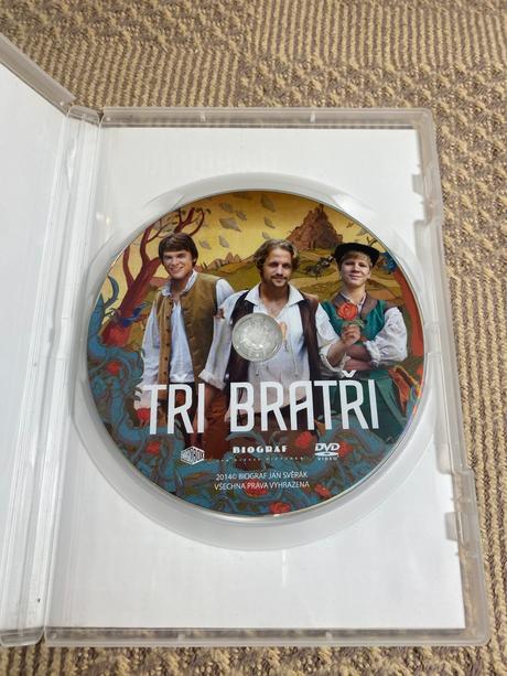 Dvd tři bratři dyk klus piškula,