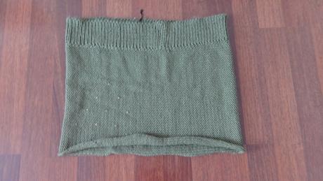 Pletená pelerína, šál,