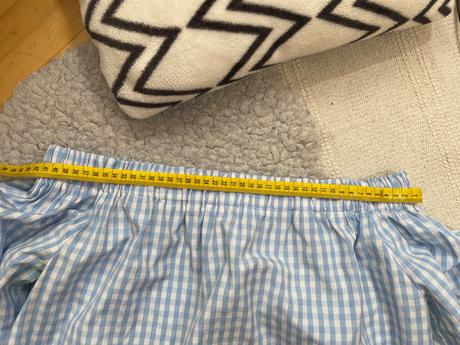 Karo blúzka, h&m,36