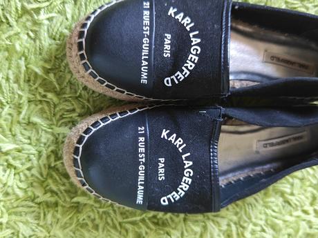 Karl lagerfeld icon originál espadrilky, karl lagerfeld,37