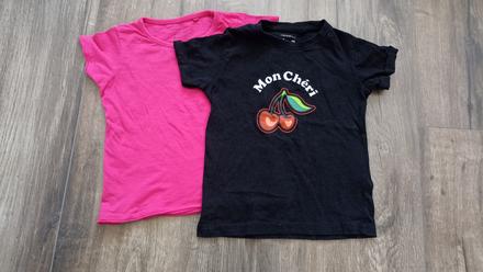 2ks tričko kratky rukav, gate,98