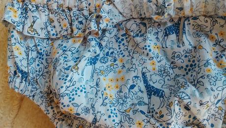 Gaťky na plienku pod šatočky, next,80