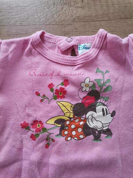 Dievčenské ružové body minnie, disney,62