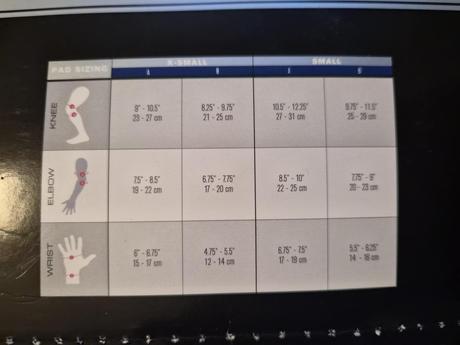 Chrániče na in-liny veľ.small, k2,s