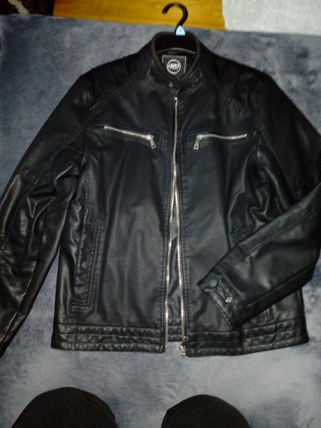 Pánska kožená bunda, m