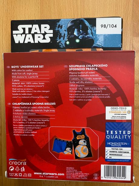 Komplet tielko spodky, disney,98 / 104