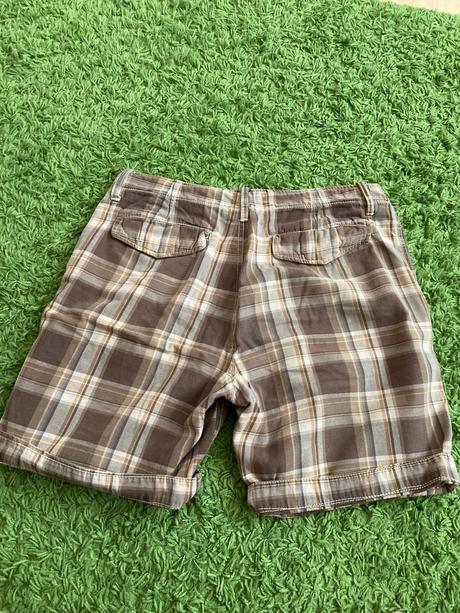 Dámske káro kraťasy, m, m