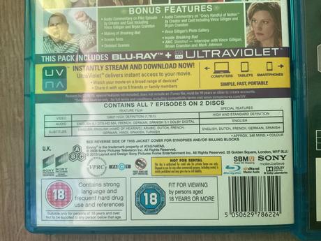 Blu-ray - breaking bad seasons 1-2 & 5,