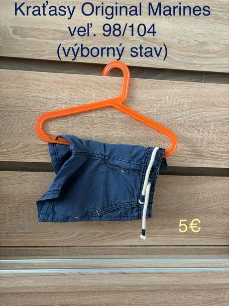 Kraťasy original marines veľ. 98/104, original marines,98