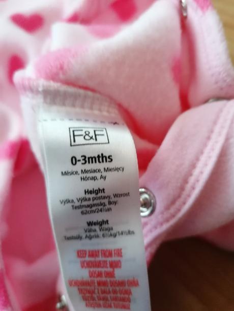 Flisový overal, f&f,62