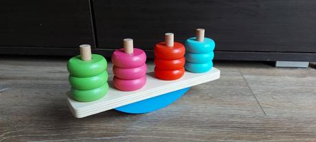 Drevena balancna skladacka, 