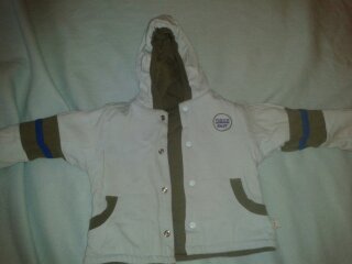 Zateplená mikina- obojstranná, 80