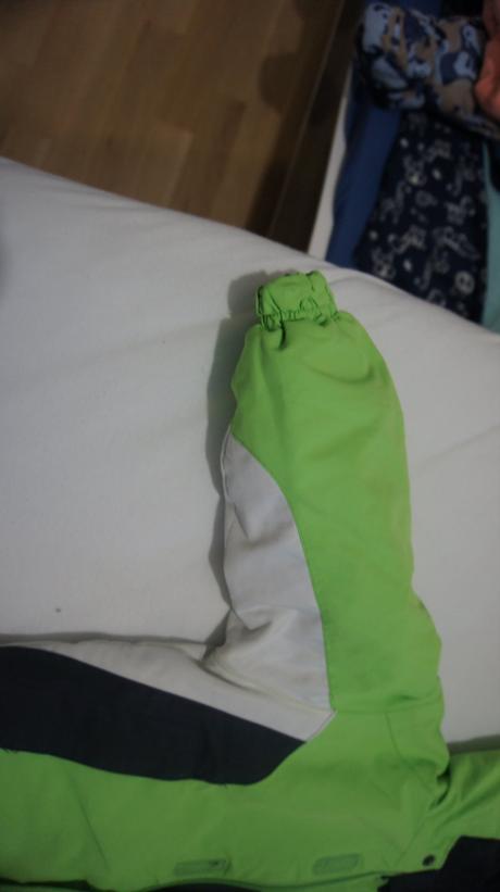 Zelená lyžiarska bunda, lupilu,92