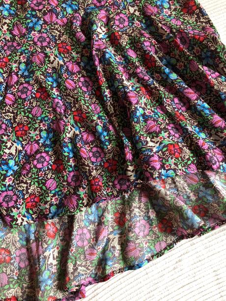 Nádherná letná sukňa, mango,s