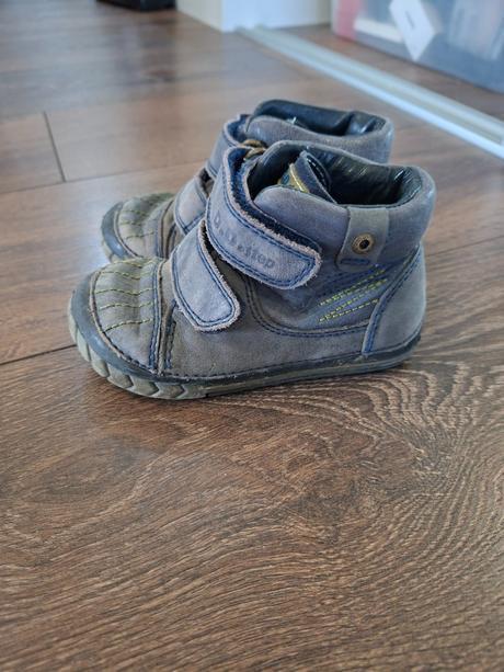 Detské celokožené prechodné topánky veľ.22 dd.step, d.d.step,22