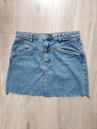 Riflová sukňa, sinsay,38