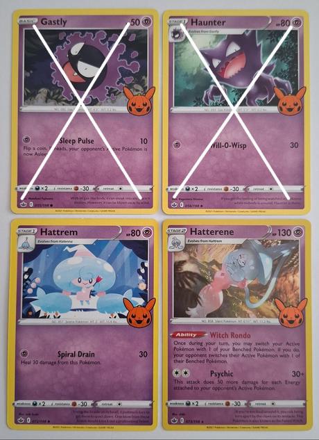 Pokémon karty "trick or trade" halloween (1), 