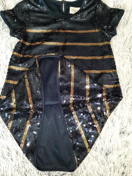 Glitrovane saty 110/116, lindex,110