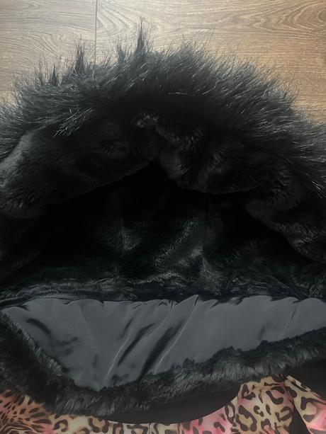 Bebe pérový kabát, bebe,m