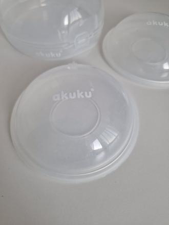 Akuku silikónové mušle na mlieko / chrániče bradav, 