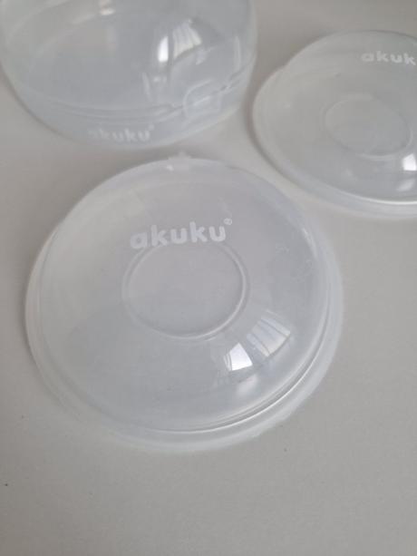Akuku silikónové mušle na mlieko / chrániče bradav,