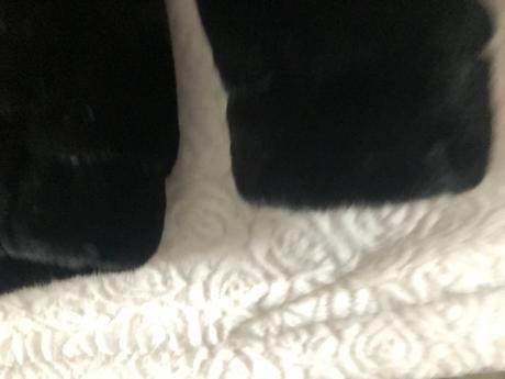 Kožušinková bunda, h&m,158