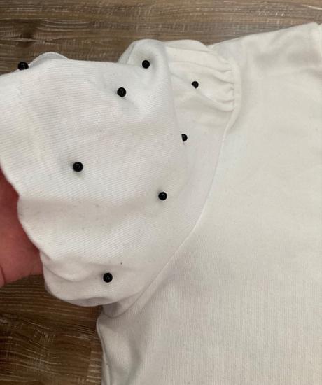 Krásne tričko/svetrík beloved na rukáve s korálkam, xxl