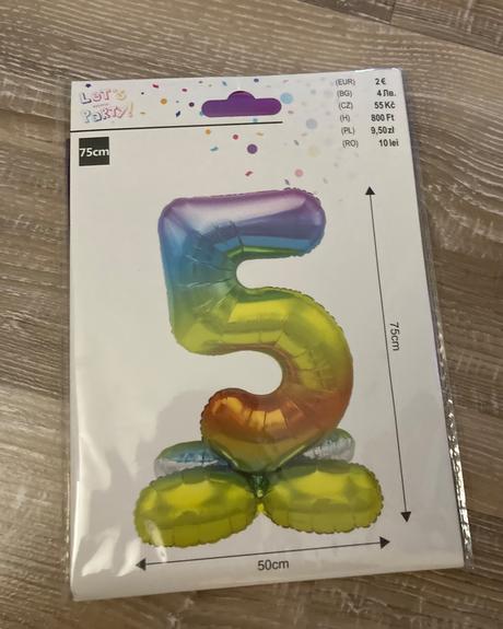 Balón čislo 5, 