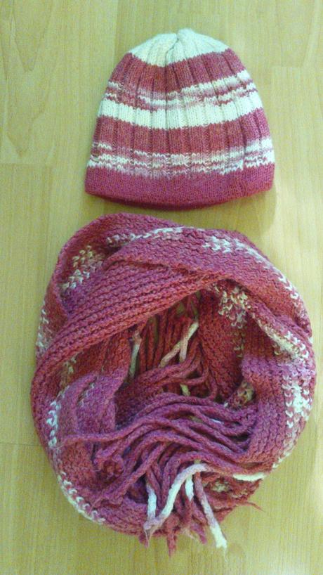 Súpravka šál a čiapka, 152