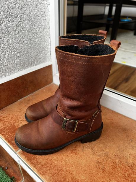 Zimné, elegantné, nepremokavé čižmy ecco, ecco,28