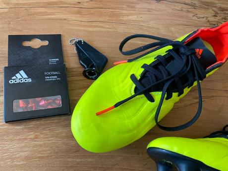 Kopačky kožené adidas copa 40 1/2, 25-25,5cm, adidas,40