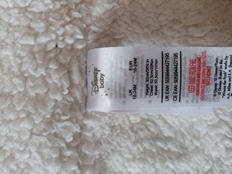 Zimna bunda minnie 86/92, disney,86