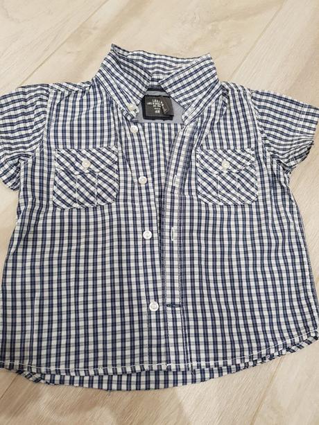 Sada krásnych košiel pre chlapca veľkosť 12-18 mes, 68–80