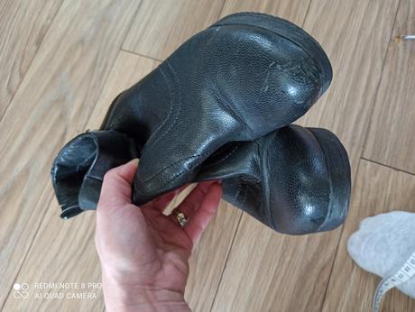 Kožené topánky mierne oteplene, 39