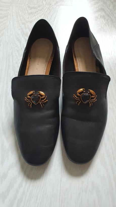 Kožené topánky zara, zara,37