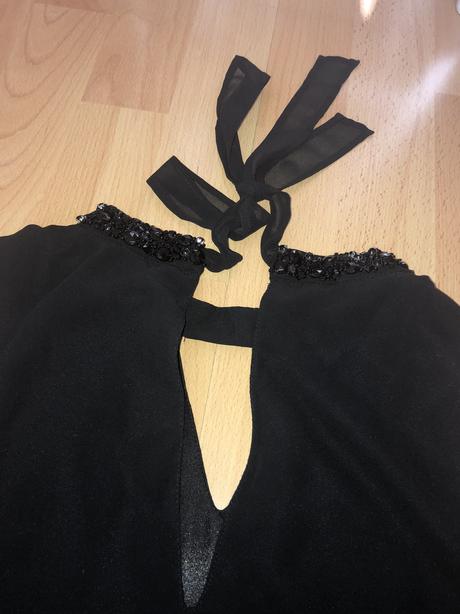 Čierna blúzka, vero moda,s