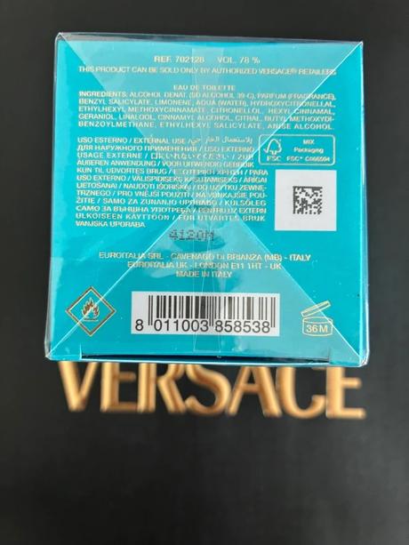 Toaletná voda versace dylan turquoise edt 30ml,