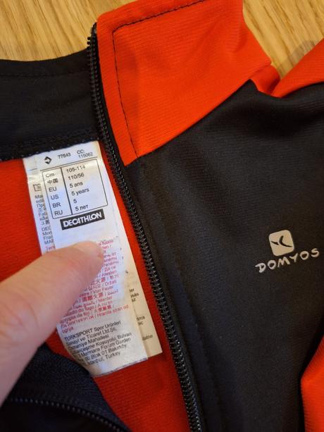 Mikina na futbal, domyos,104