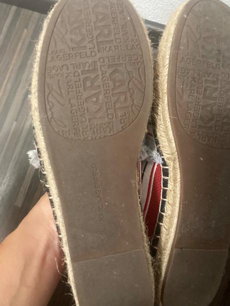 Karl lagerfeld espadrilky, karl lagerfeld,38