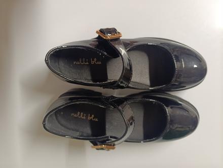 Lesklé elegantné tipanky, nelli blu,34