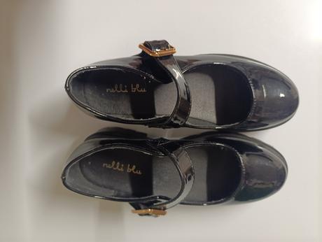 Lesklé elegantné tipanky, nelli blu,34