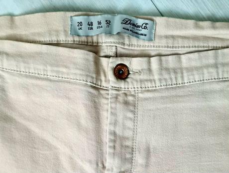 Strečové nohavice, denim co,48