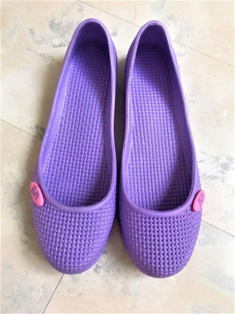 Gumené balerínky k vode, 38