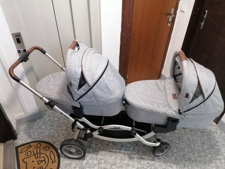 Predam dvojičkovský kočík abc design zoom, abc design,abc design zoom 2017