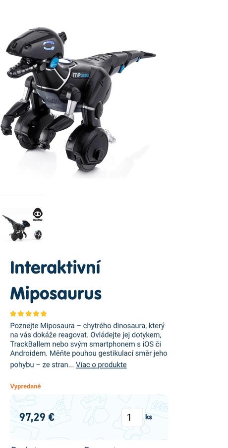 Interaktívny miposaurus, 