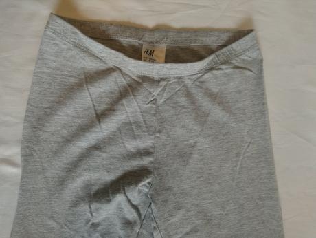 Dievčenské svetlo sivé legíny, h&m, 134-140 cm, h&m,140