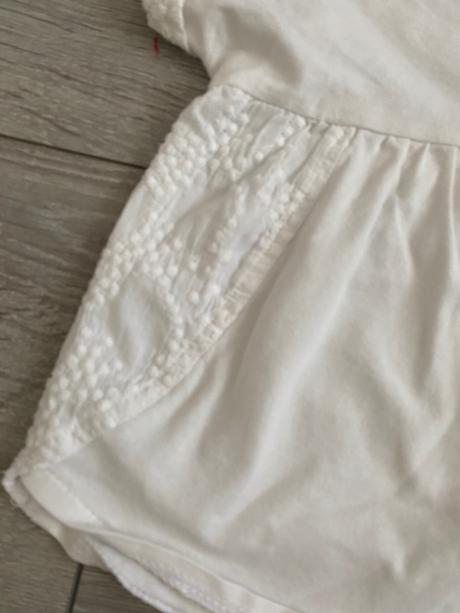 Zara biele voľne tričko, zara,86