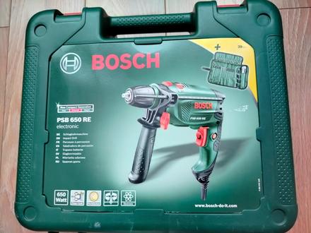 Priklepová vŕtačka bosch, 