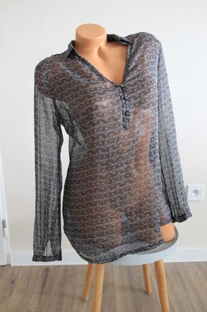 Blúzka s geometrickými vzormi, comma, m